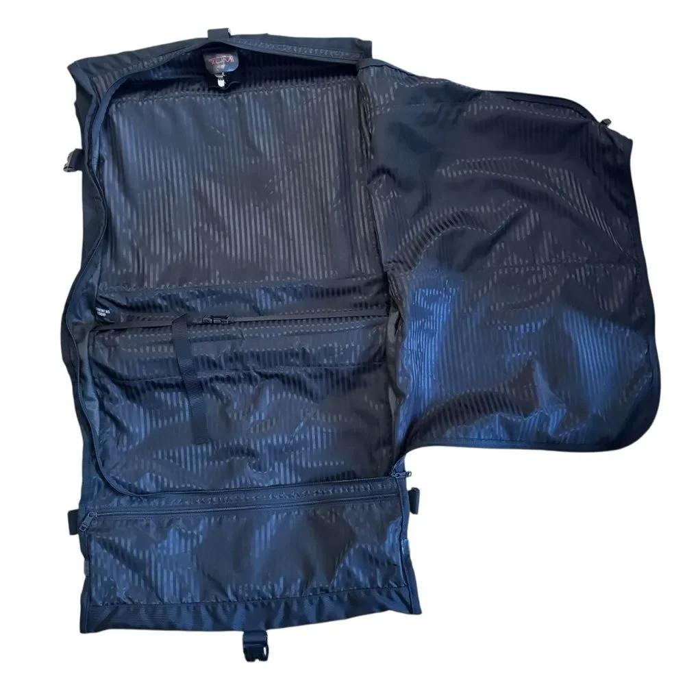 Tumi Black Alpha Ballistic Garment Bag